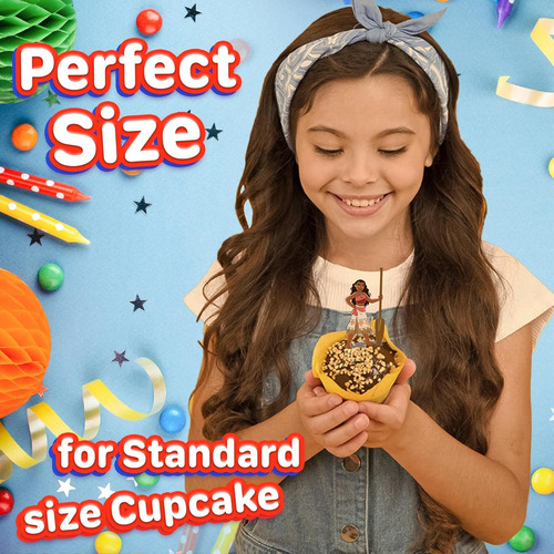 24 Toppers Cupcakes Aventura Isla Para Fiestas