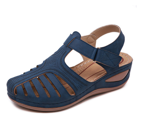 Sandalias Planas Cuña Hueca Mujer 36-44