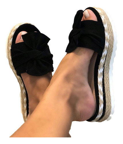 Zapatos Planos Para Mujer Con Tacón De Cuña Hueco, Casuales,