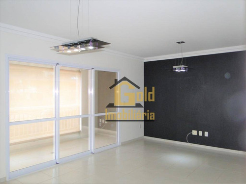 Apartamento Com 3 Dormitórios Para Alugar, 111 M² Por R$ 2.200/mês - Jardim Nova Aliança Sul - Ribeirão Preto/sp - Ap2525