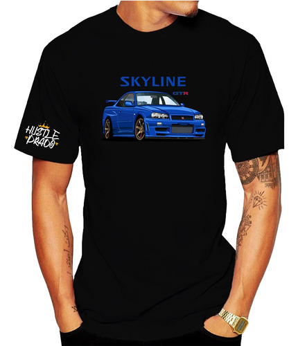 Playeras Autos Anime Jdm Japones Nissan Gtr #146