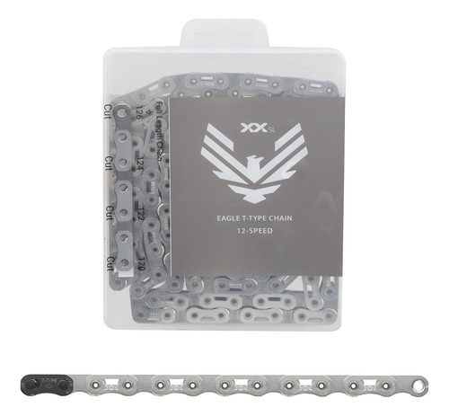 Corrente Sram Eagle Xx-sl T-type Flattop 126 Links