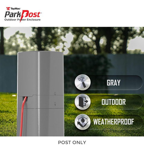 Taymac Parkpost - Caja De Alimentación Exteriores De 1...