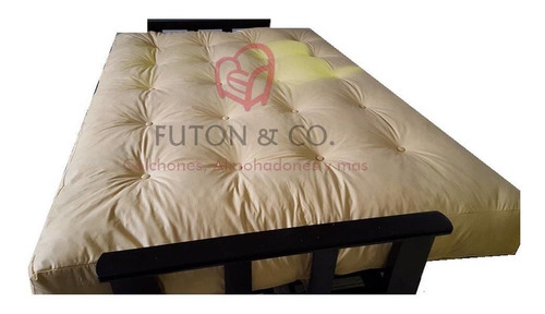 Colchon Para Futon 3 Cps. Eco Resortes - Envios Todo El Pais