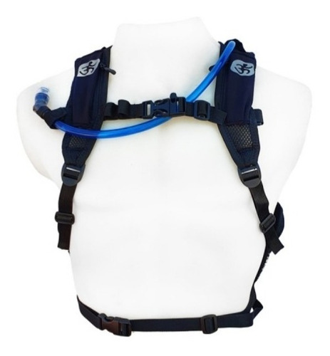 Imagen 5 de 7 de Mochila Hidratación 7l E Noaf Bolsa Chaleco Trail Running