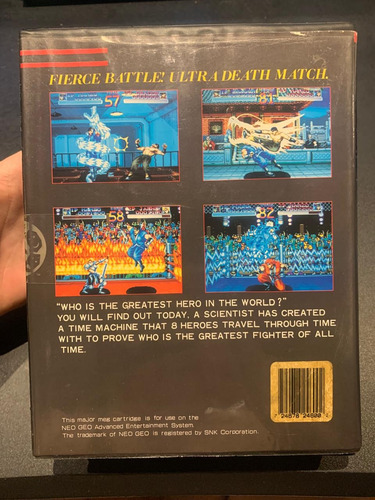 World Heroes Neo Geo Aes (Usado)