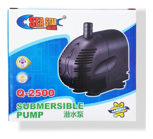 Bomba Sumergible Seastar 2500 Lph Sube 2.2 Metros Multiusos