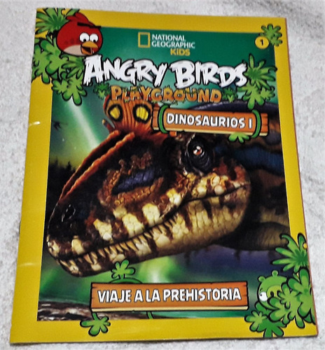 Revista Angry Birds Playground Viaje A La Prehistoria Usado