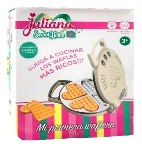 Juliana Sweet Home Mi Primera Waflera + 4 Wafles Sisjul056