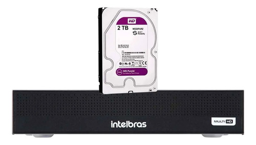 Dvr Mhdx 3116c 16 Canais Full Hd Intelbras C/2tb Purple