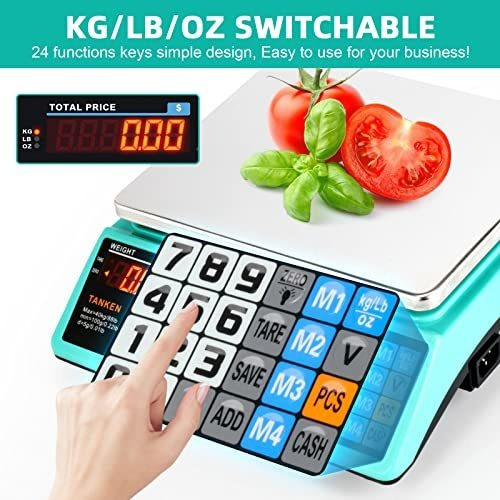 Báscula De Cálculo De Precios, Báscula Comercial Digital Par