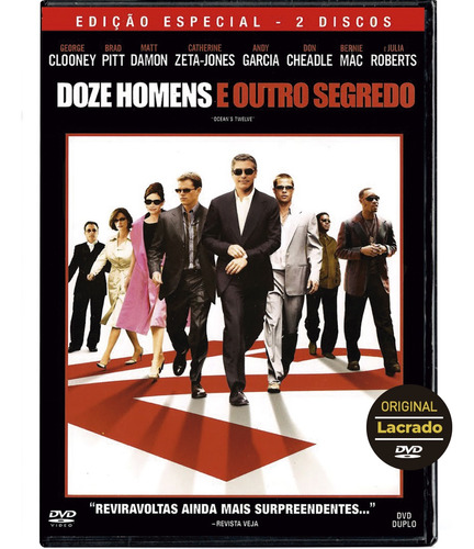 Dvd Doze Homens E Outro Segredo - Original Novo Lacrado