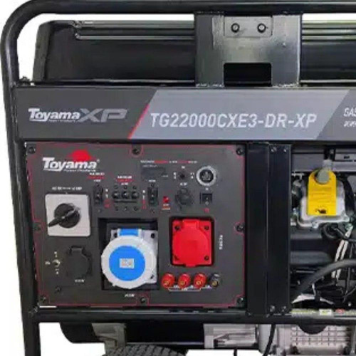 Gerador À Gasolina 23,75 Kva Partida Elétrica Com Avr Toyama