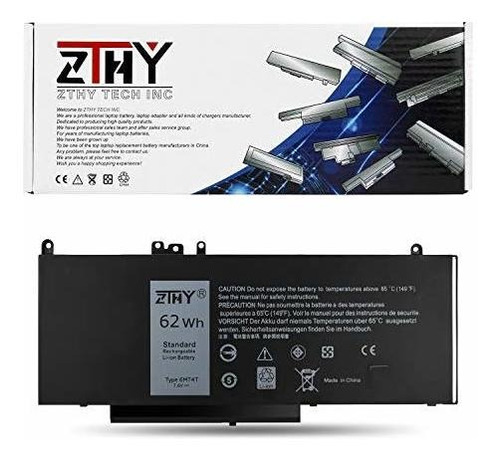 Zthy Bateria Para Portatil Dell Latitude E5470 E5570 De 156