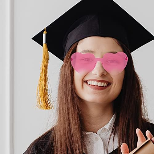 Luter 12 Gafas De Sol Sin Montura En Forma De Corazón, Gafas