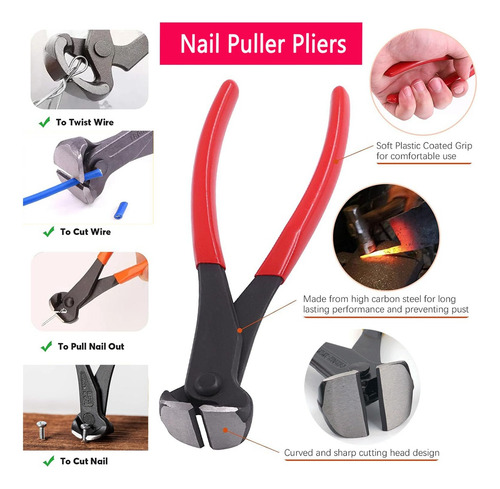 Juego De Herramientas Para Quitar Grapas, Extractor De Uñas,