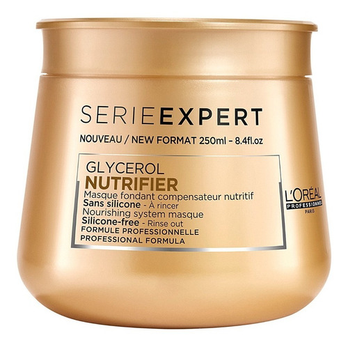 Mascara Serie Expert Cabellos Secos 250ml Loreal Pro