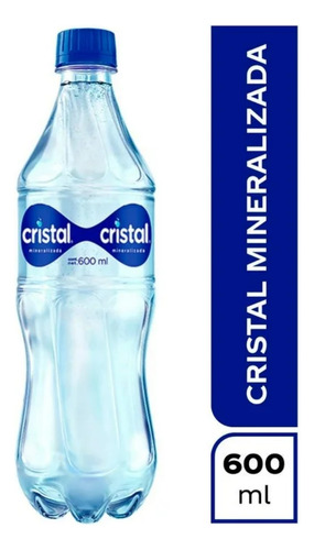 10 Botellas De Agua Mineral Cristal De 600ml De Yucatán