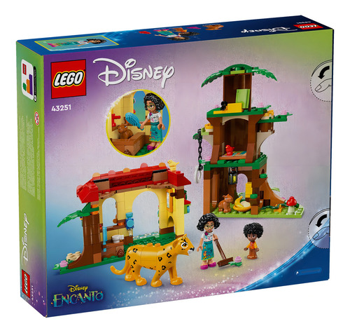 Lego Disney 43251 Antonio's Animal Sanctuary, número de piezas 310