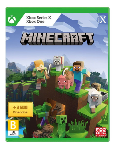 Minecraft + 3500 Minecoins - Xbox Series X | Xbox One 