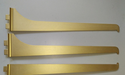 Pie De Amigo Para Cremallera Aluminio Dorado (Usado)