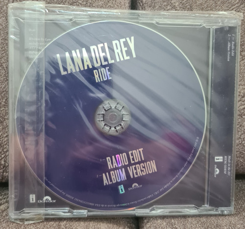 Cd Single Lana Del Rey Ride