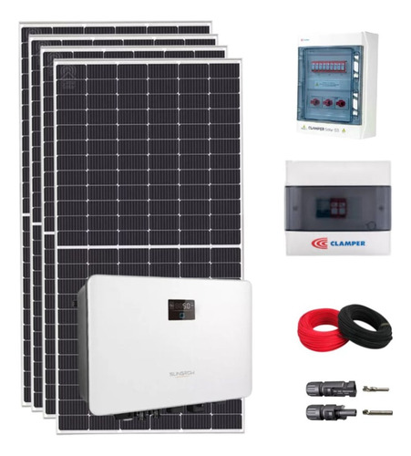 Kit Solar 1198,8kwh/mês Ou 9,99kw Inversor Sungrow 8kw 220v