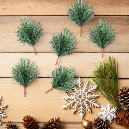 Árbol De Navidad Con Ramas De Pino Con Simulación Navideña,