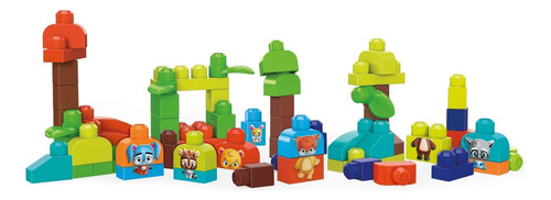 Mega Bloks Woodland Friends Juego De Construcción Preescolar