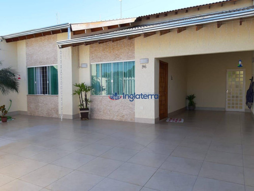Casa À Venda, 120 M² Por R$ 380.000,00 - Jardim Planalto - Londrina/pr - Ca0893