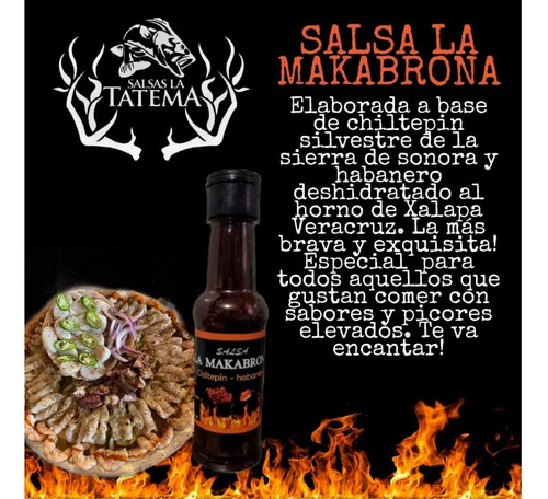 Salsa Marisquera La Tatema - Makabrona 2 Pzas