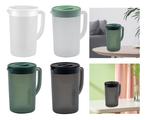 Jarra De Agua Con Tapa, Jarra Para Bebidas, Tetera Para Té