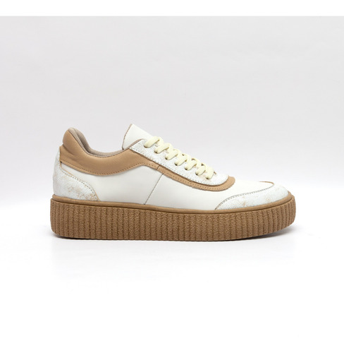 Imagen 2 de 5 de Zapatillas Mujer Cuero Urbano Bettona Afus
