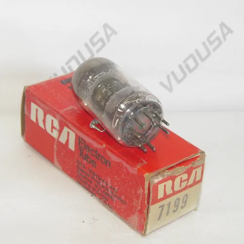 Válvula Electrónica, Vacuum Tube 7199 New Old Stock