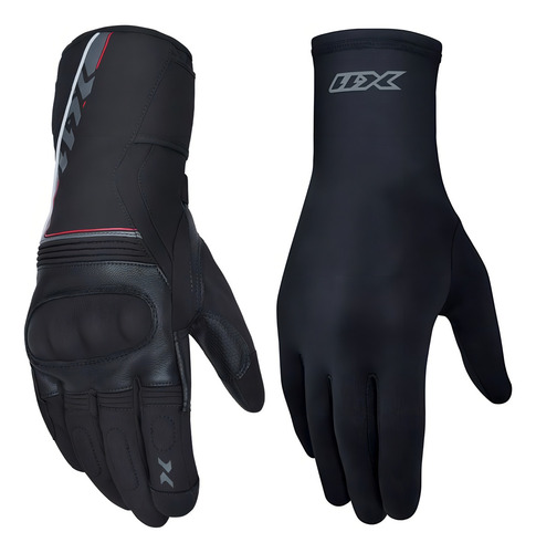 Guantes impermeables Dry Supertech y guantes térmicos Cold View, talla G