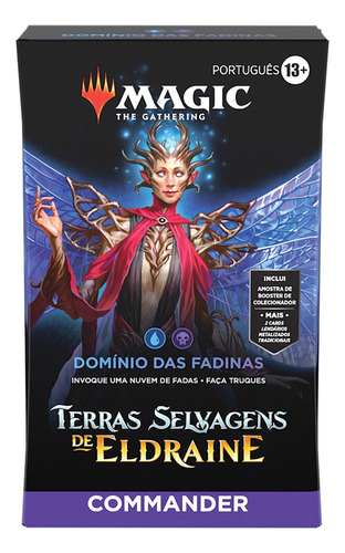 Deck Commander Magic Wilds Of Eldraine Dominio Das Fadinas