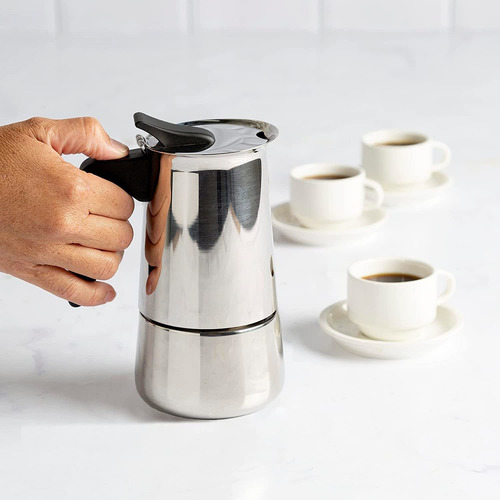 Tetera Espresso Primula Pes-4604 Plata