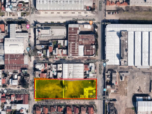 Fracción Industrial Con Frente A 3 Calles - 4162 M² - San Justo