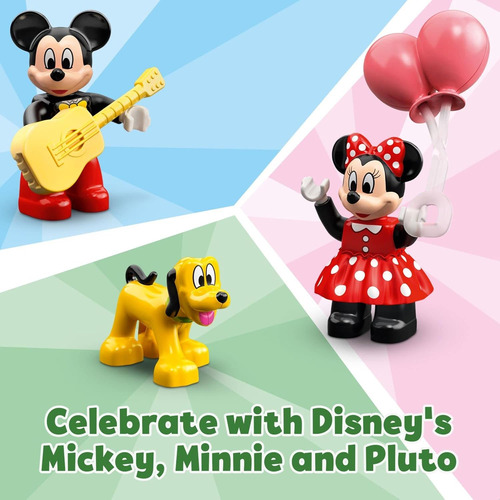 Lego Duplo Disney Mickey & Minnie Tren De Cumpleaños 10941 -