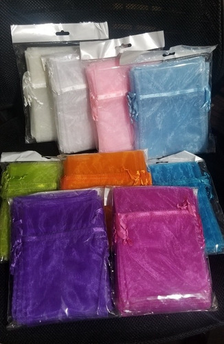 Imagen 2 de 10 de Bolsitas De Organza, Tull, Eventos ,recuerdos, Bisuteria