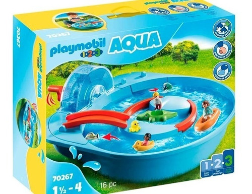 Playmobil 70267 1.2.3 Aqua Parque Acuatico