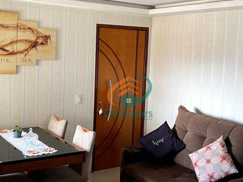 Imagem 2 de 20 de Apartamento Com 2 Dormitórios À Venda, 49 M² Por R$ 200.000,00 - Bonsucesso - Guarulhos/sp - Ap4815