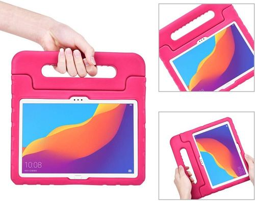 Funda Goma Para Tablet Huawei Mediapad T3 8 Kob-l09 Kob-w09 Color Rosa