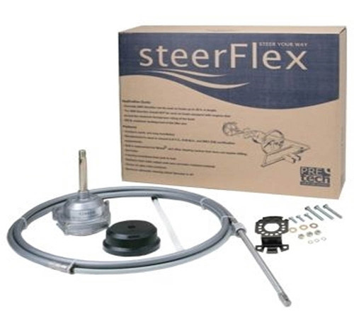Imagem 2 de 6 de Kit De Direção (caixa, Cabo E Bezel) 12 Pés 3,65 Mts 135hp