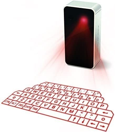 Mini Teclado Láser Virtual Proyección Inalámbrica Bluetooth