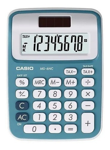 Calculadora De Escritorio Casio Ms-6nc Tienda Oficial