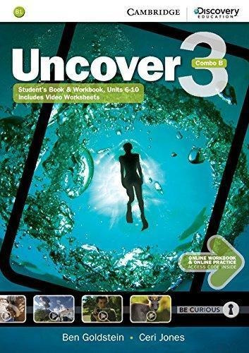 Uncover 3 -  Combo B With Online Workbook & Practice Kel Edi