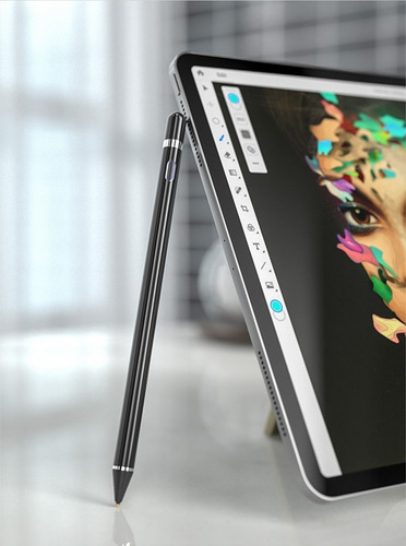 Imagen 2 de 4 de Lápiz Táctil Samsung, Xiaomi, Huawei, Tablet, Ios, Android