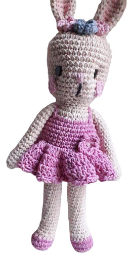 Muñeca Artesanal Coneja  Amigurumi Personalizable 