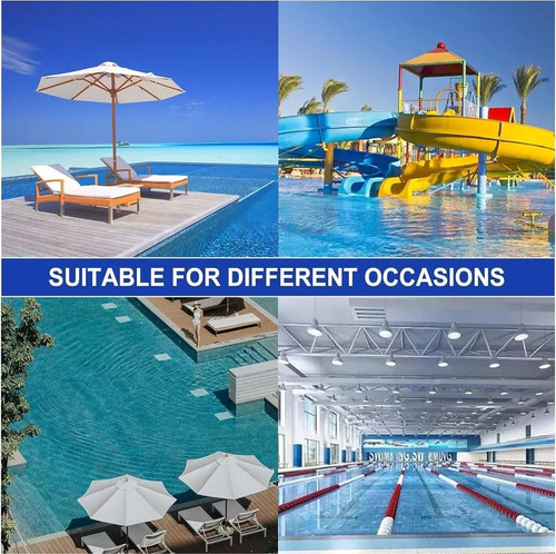 Kit De Limpieza De Piscina Aspiradora Cabezal De Succión